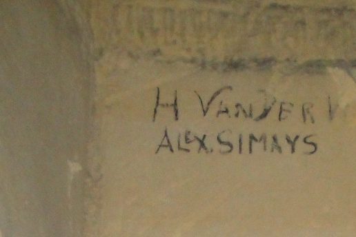 Hendrikus Hubertus van der Veur en Alex Simays